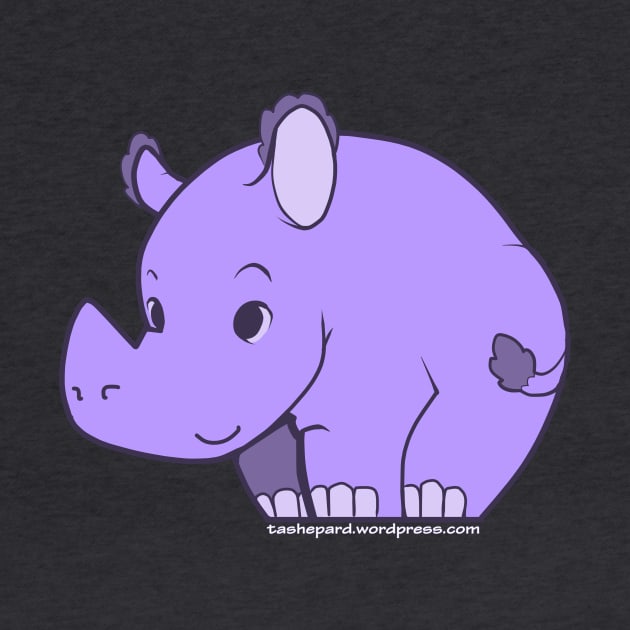 Rhino (purple) by taShepard